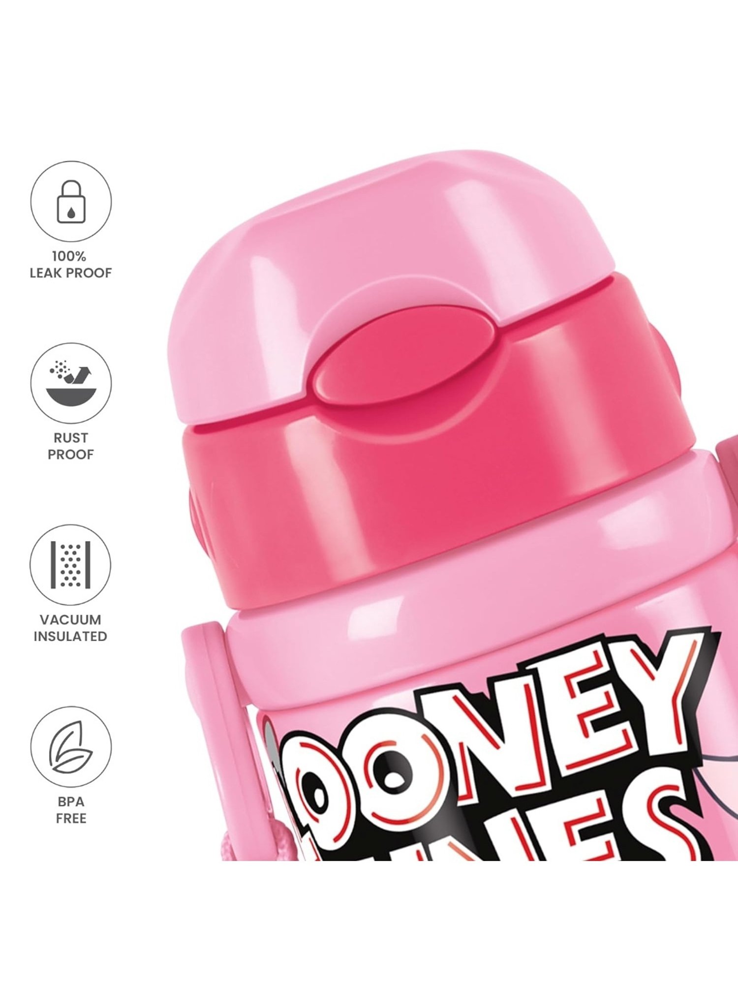 Milton Elfin Silver Stainless Steel Insulated Water Bottle (160 ml) - Set of 1