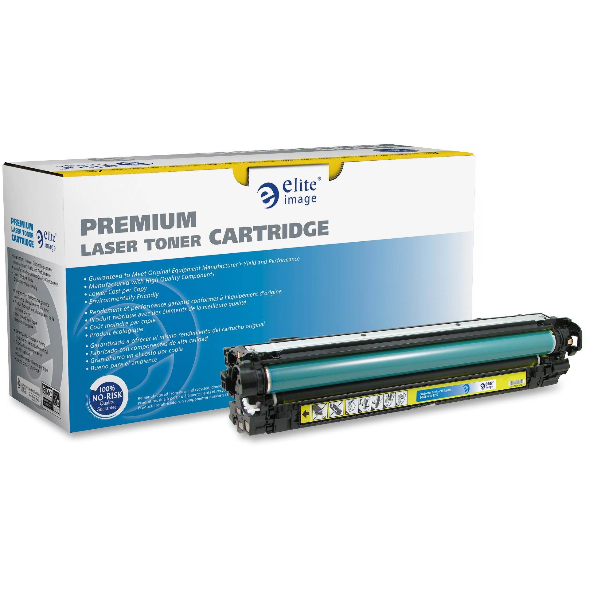 Elite ufactured Toner Cartridge Replacement for HP 651A, Yellow 76171