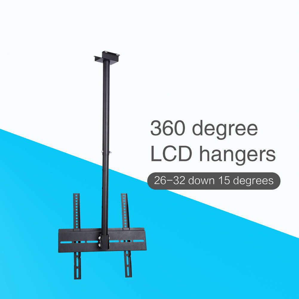 26-32 inch LCD LED Monitor Flat Tilting Swivel TV Ceiling Roof Mount Braket