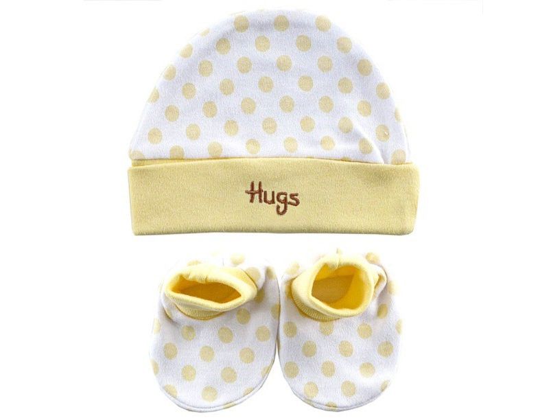 Luvable Friends Baby Boy Socks Set, Blue Bear, 0-6 Months