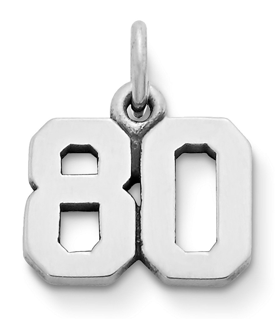 James Avery Faceted Lab-Created Amethyst February Birthstone Charm