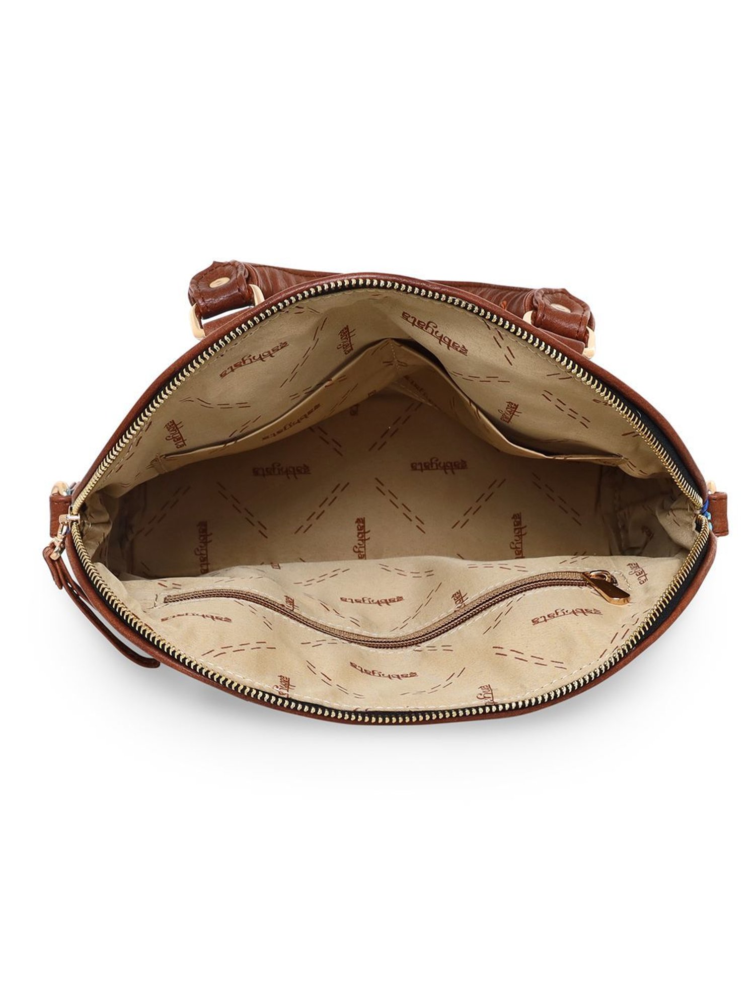 Sabhyata Multicolor Printed Medium Satchel Handbag