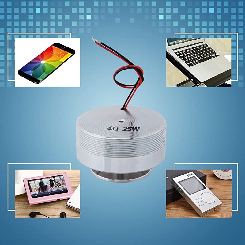 Resonance Speaker1Pcs 50MM 2Inch All Frequency Resonance Speaker Vibration Strong Bass Louderspeaker 4&Omega;25W