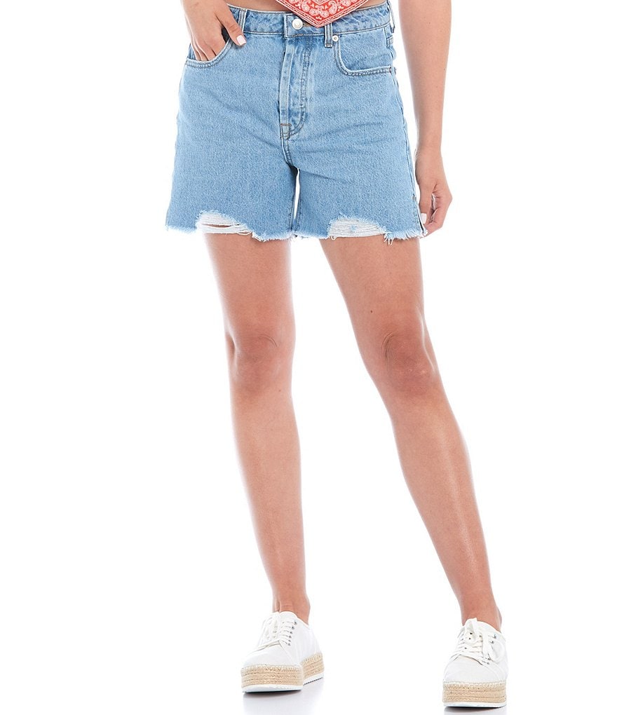 Cloth & Stone Button Side Coordinating Shorts