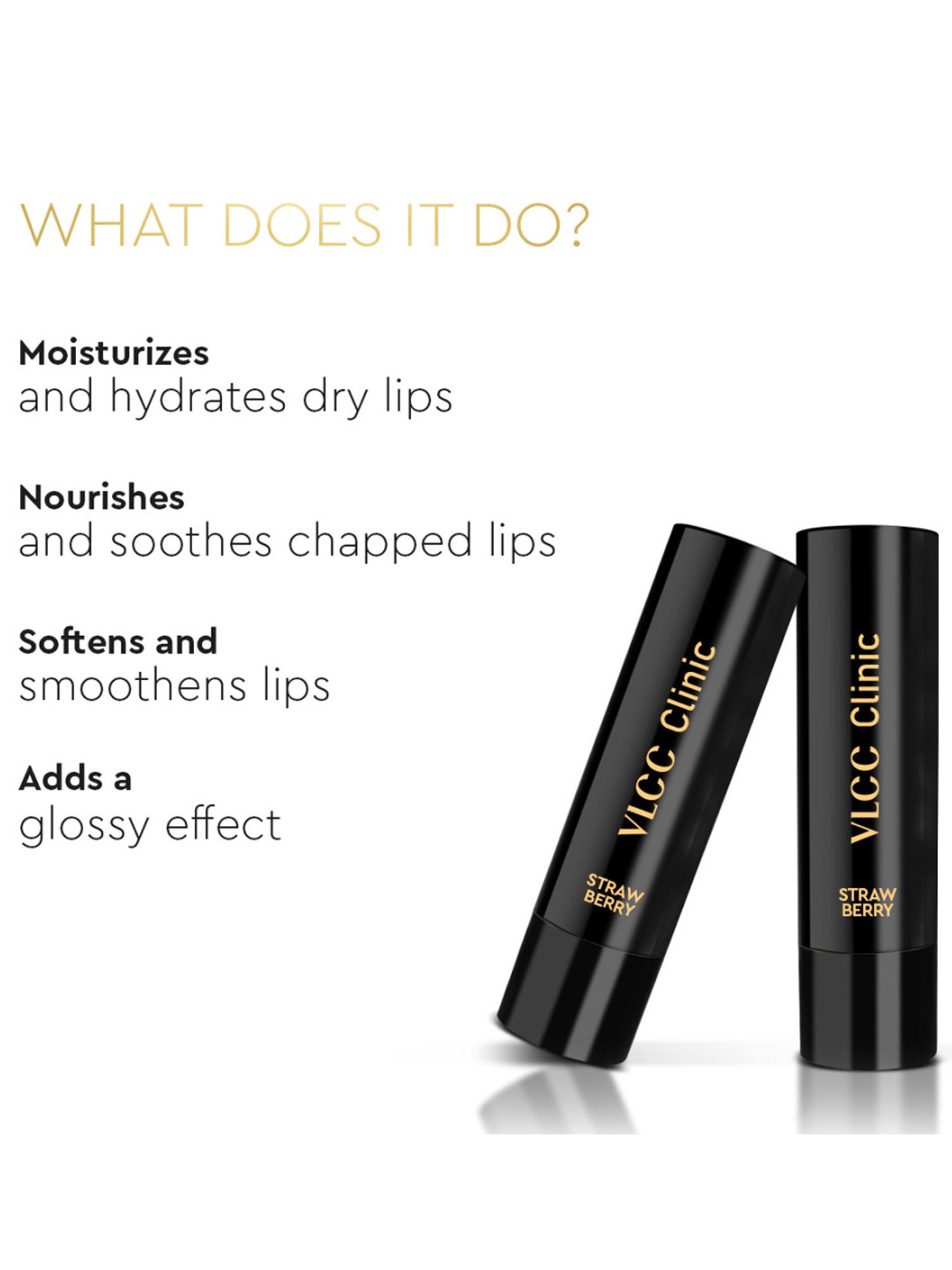 VLCC Clinic Deep Nourishing Lip Balm Strawberry - 4.5 gm