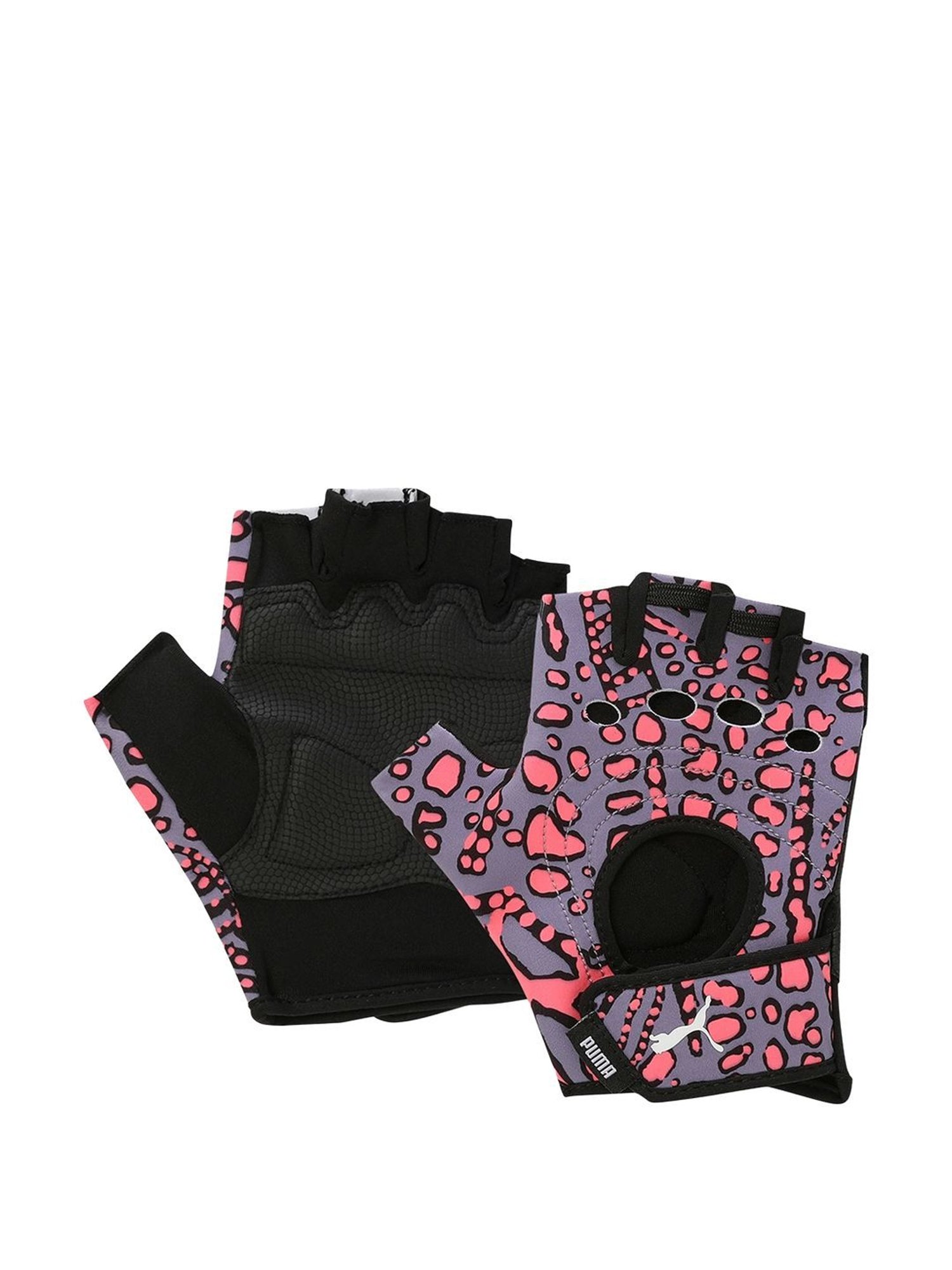 Puma Pale Plum-Sunset Glow-Q3 AOP Printed Medium Gloves