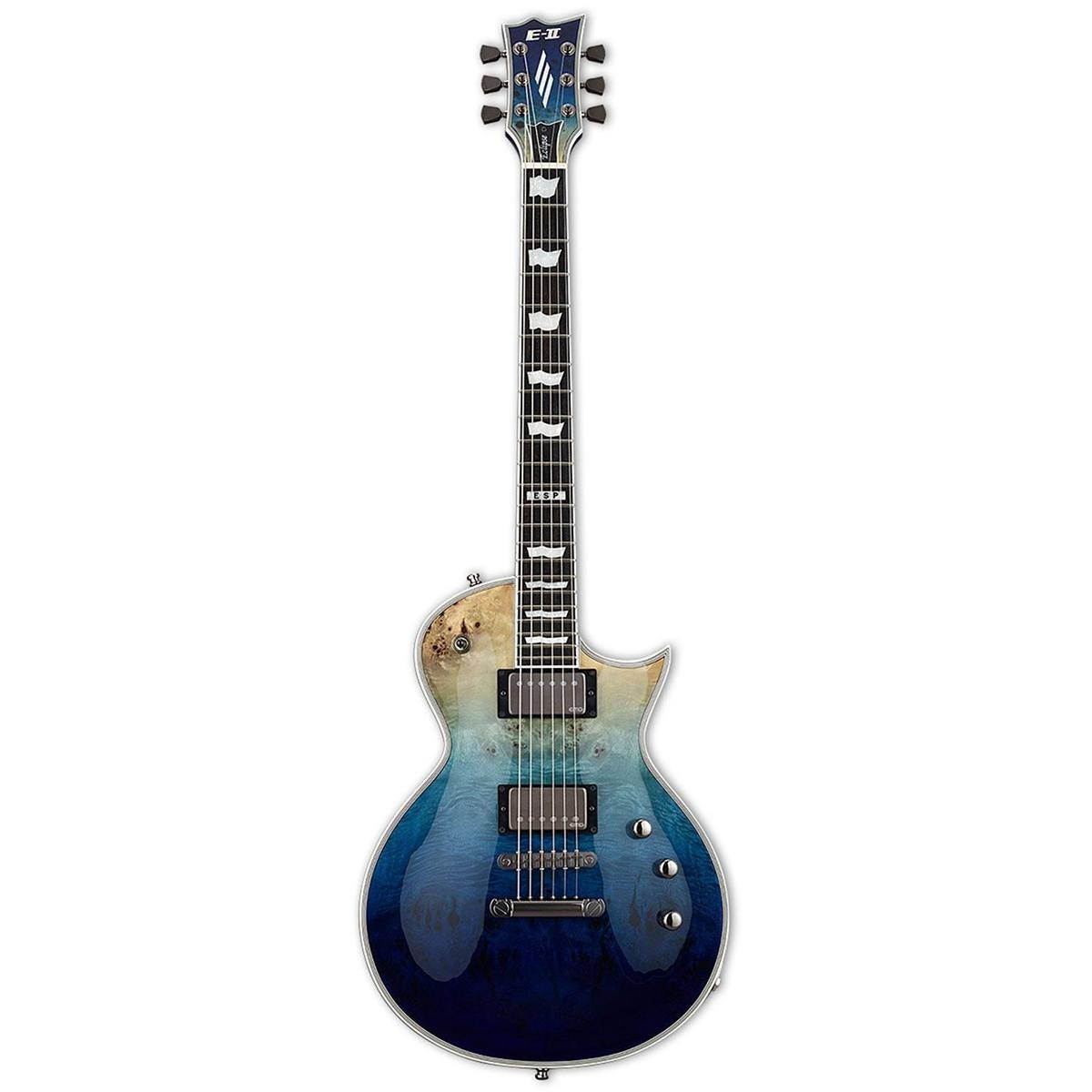 ESP E-II Eclipse Electric Guitar (Blue Natural Fade)