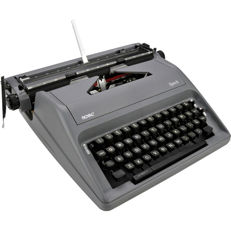 Royal Epoch 79103Y Manual Typewriter - 11.60" Print Width - Tab Position, Line Spacing