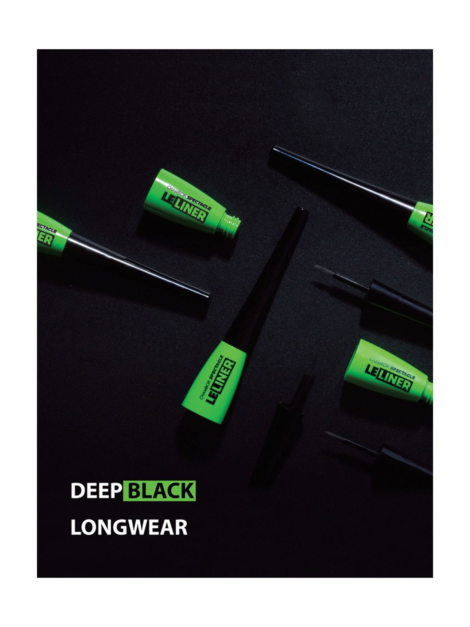 Chambor Spectacle Le Liner Waterproof Tattoo Black with up to 12HR Stay 01 Deep Black - 3.5 ml