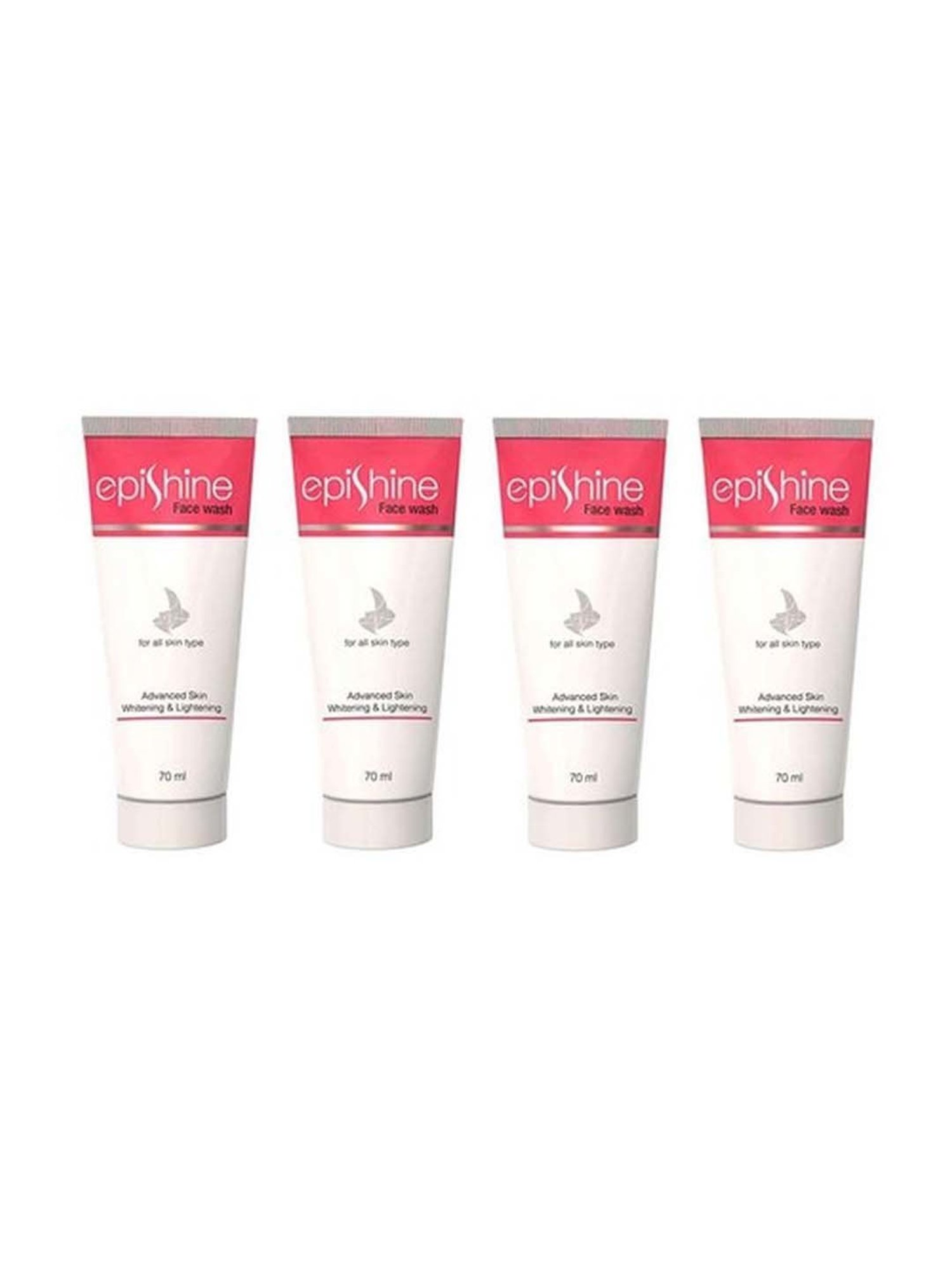 Epishine Face Wash - Pack of 4 (70 ml Each)