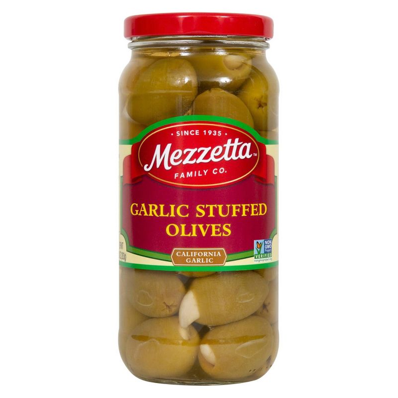 Mezzetta Garlic Stuffed Olives - 10oz