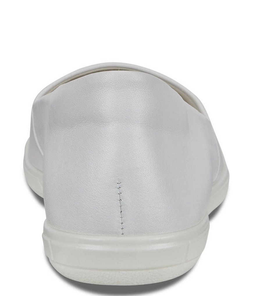 ECCO Simpil Leather Slip On Sneakers