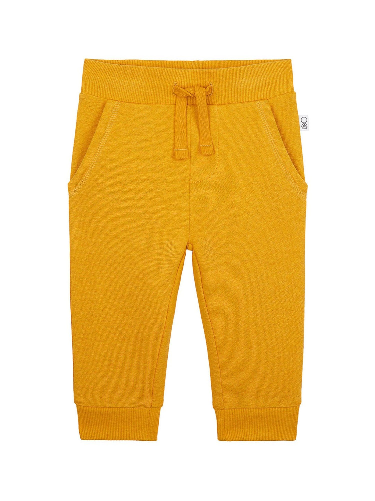 Mothercare Kids Mustard Solid Trackpants