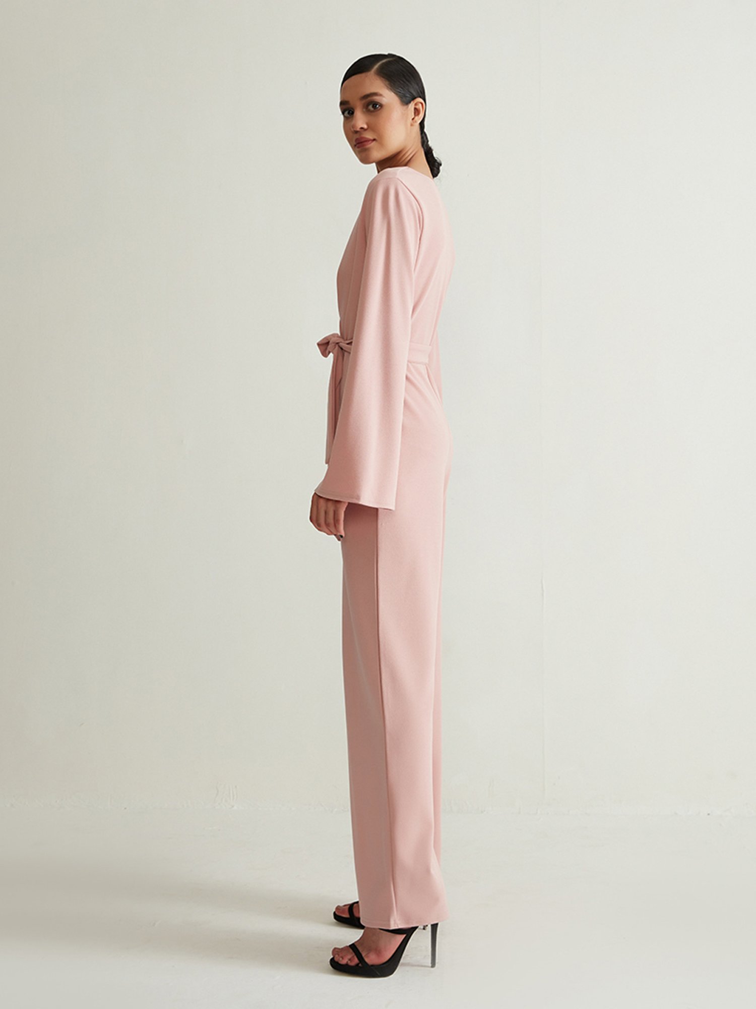 Cover Story Pink Jumpsuit