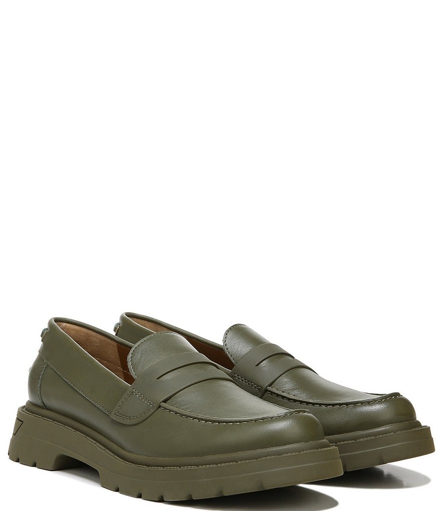 Franco Sarto Reza Leather Penny Loafers
