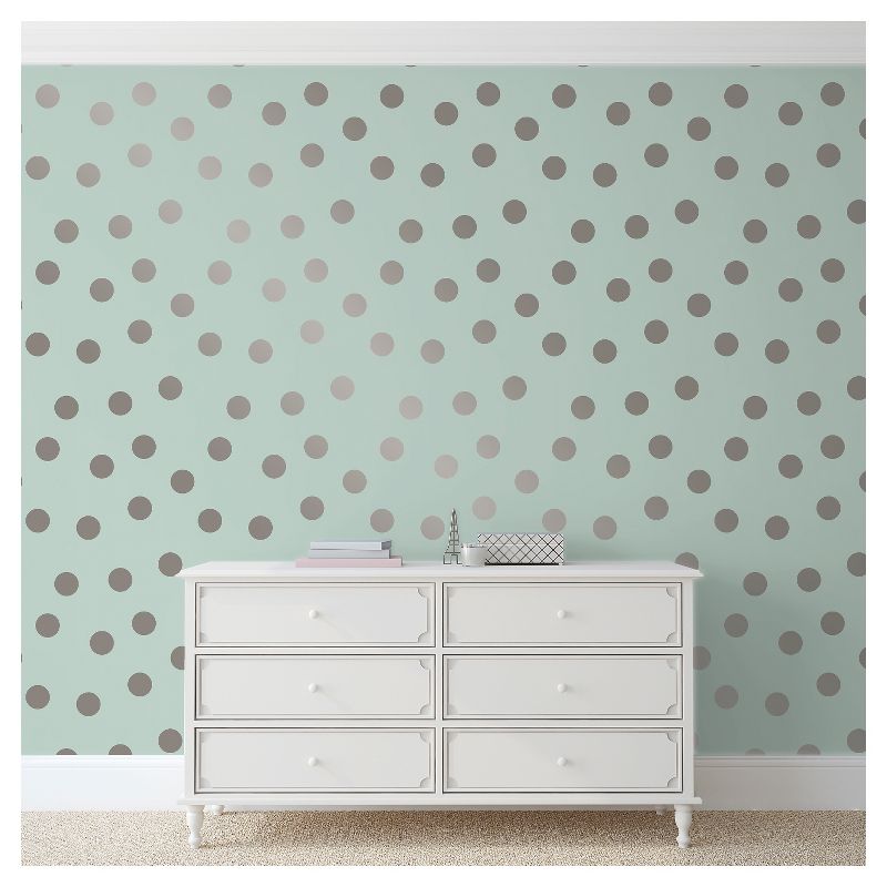 Devine Color Dots Peel & Stick Wallpaper Horizon and Sterling