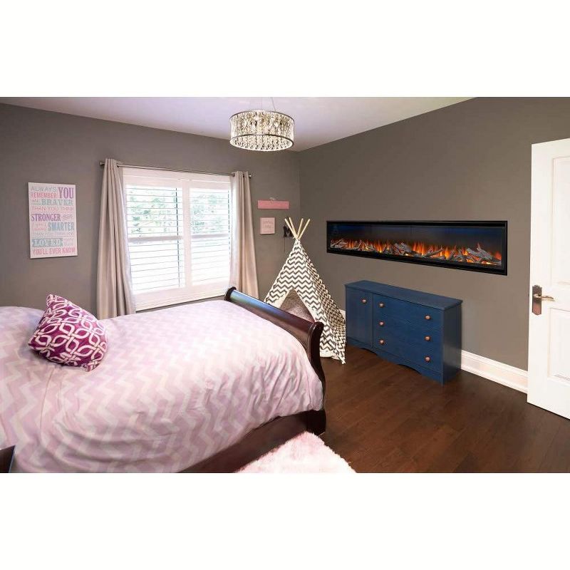 Napoleon Products 72-In Alluravision Deep Wall Mount Electric Fireplace - NEFL72CHD