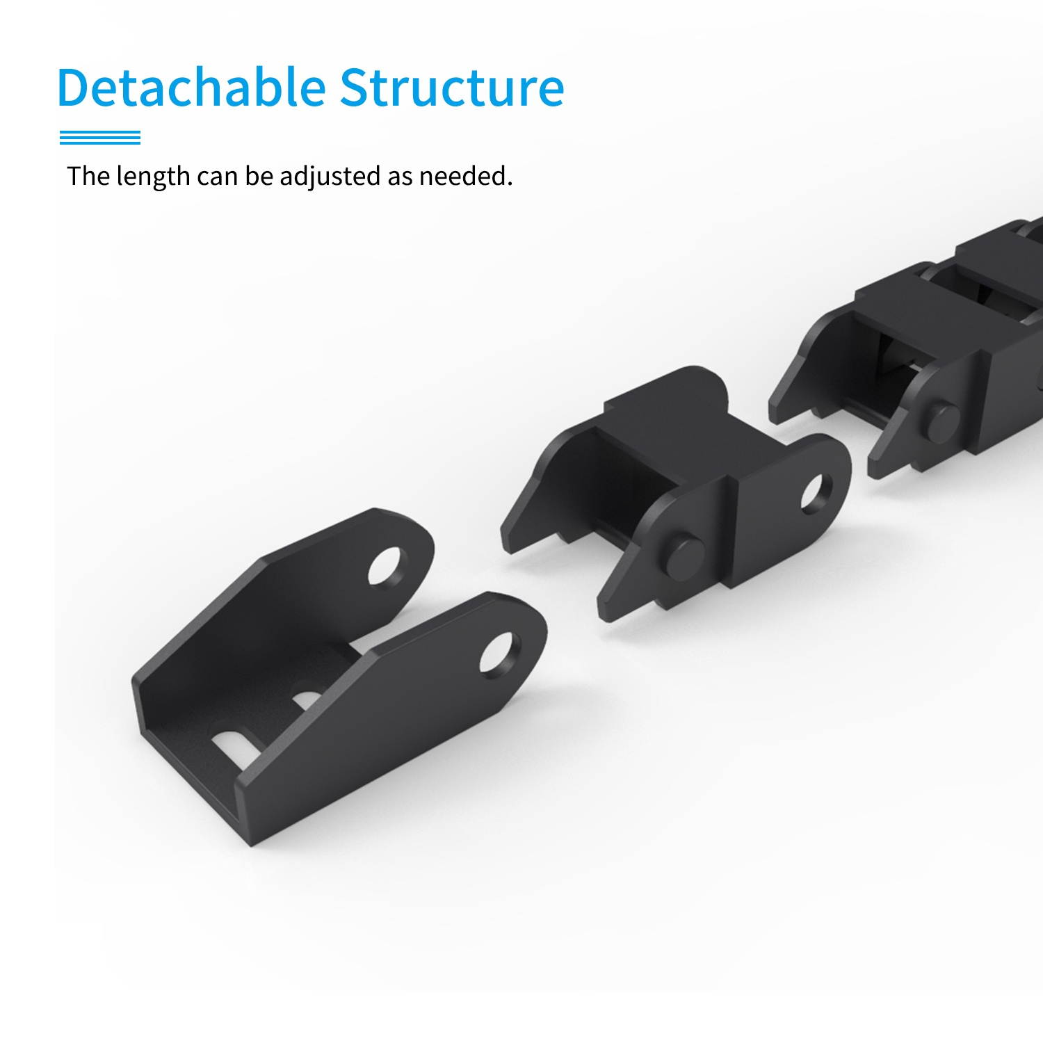 Aibecy 1m/3.3ft Transmission Drag Chain Towline 10*20mm Inner 29mm Turning Radius for 3D Printer CNC Machine