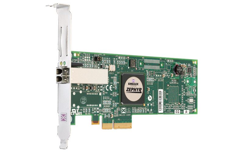 Emulex LightPulse LPe11000-E Fibre Channel Host Bus Adapter - 1 x LC - PCI Express 1.0a - 4.25 Gbit/s - 1 x Total Fibre Channel Port(s)