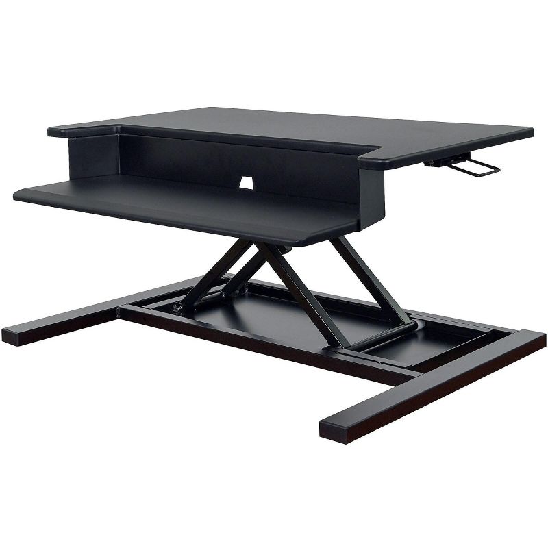 Luxor Level Up Pro 32W Adjustable Riser, Laminate Wood LVLUP