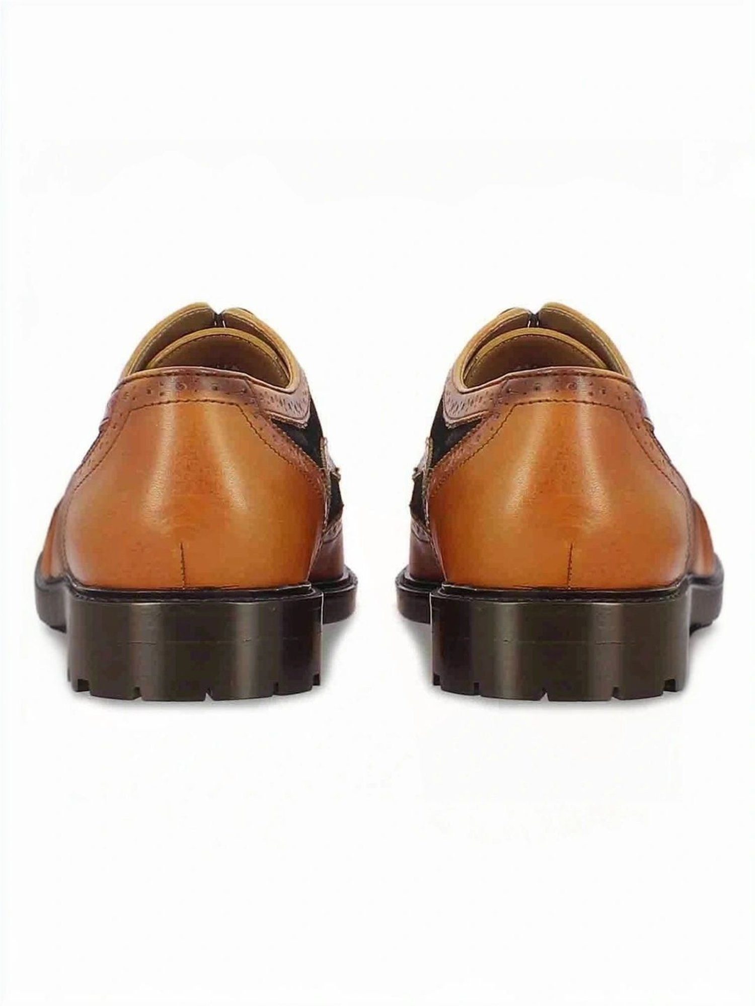 Saint G Men's Bernard Tan Brogue Shoes