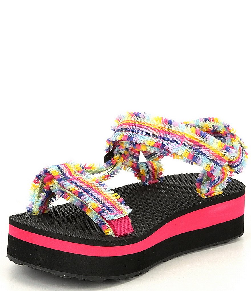 Teva Girls' Midform Fray Sandals (Toddler)