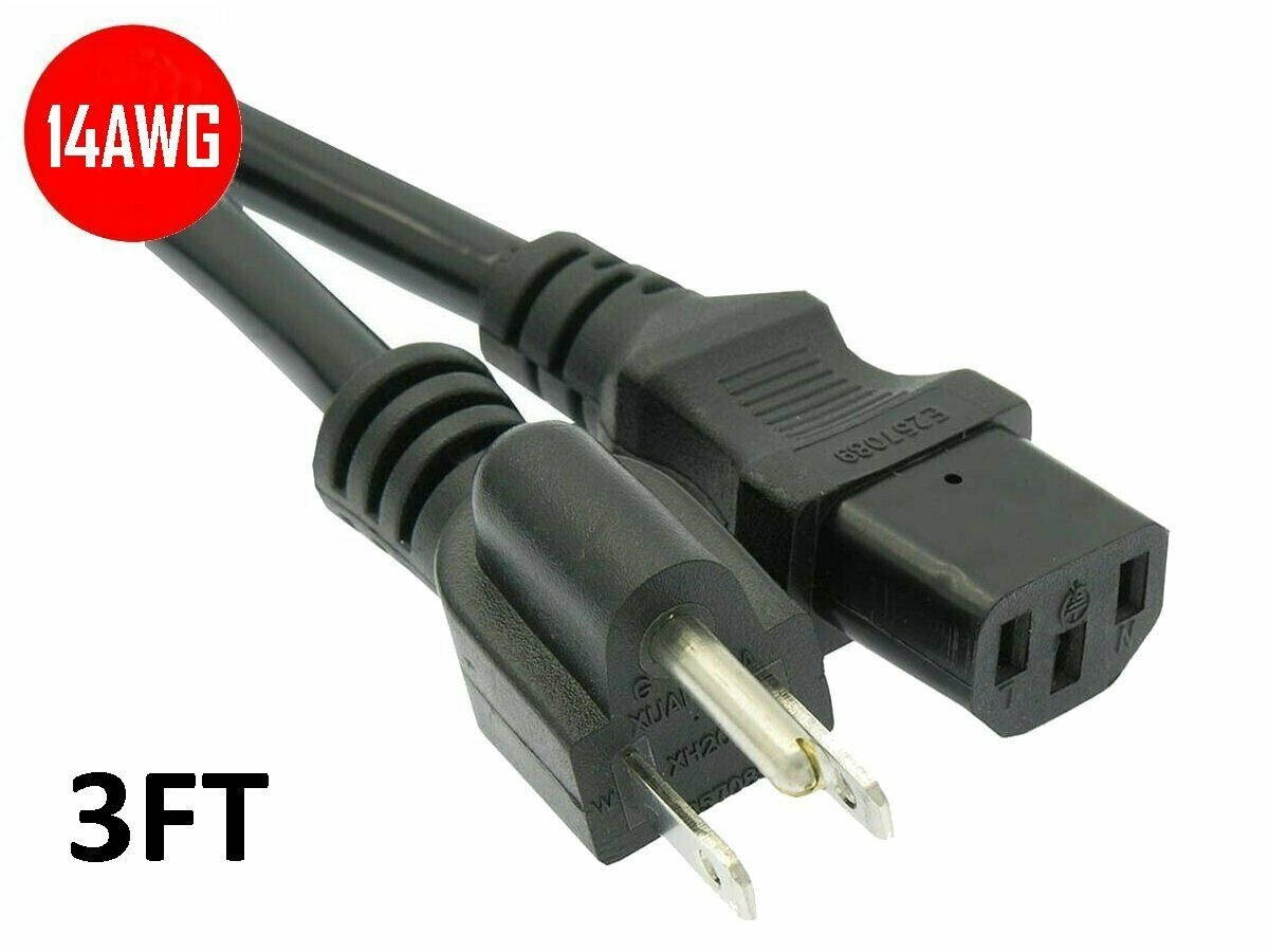 Omnihil 30 Feet AC Power Cord Compatible with Moog Subsequent 37 CV Analog Synthesizer