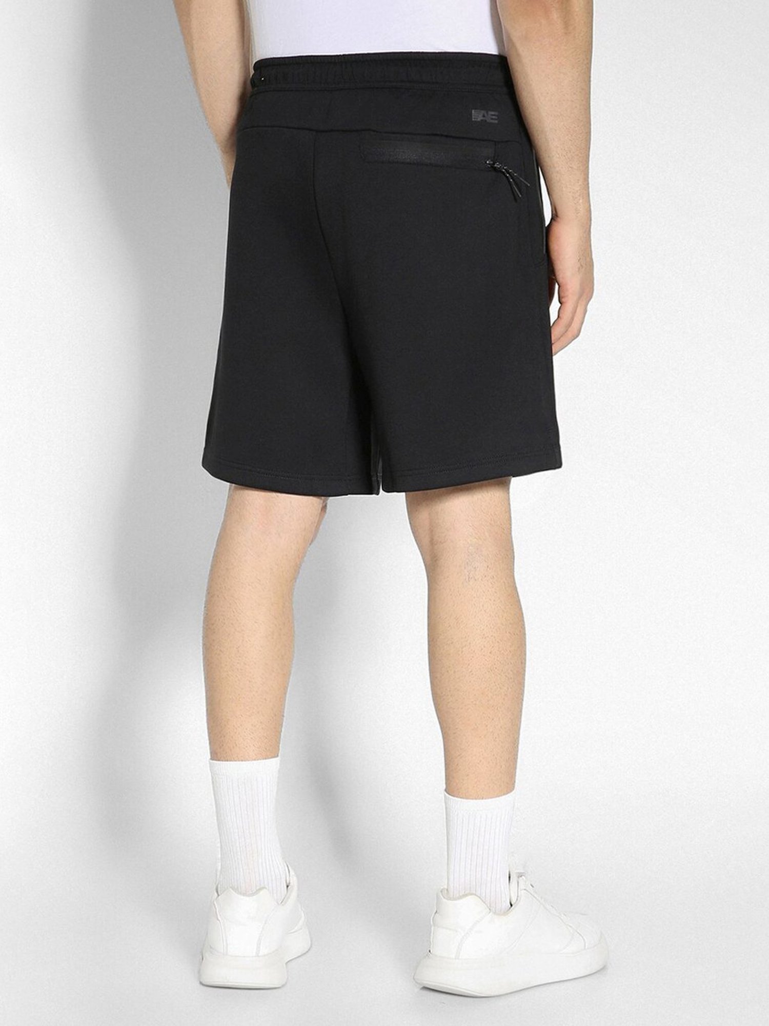 American Eagle Black Regular Fit Shorts