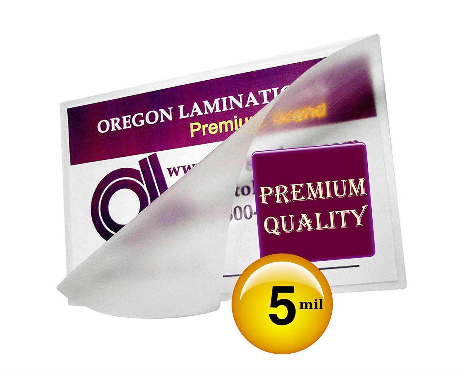 Qty 500 IBM Card Laminating Pouches 5 Mil 2-5/16 x 3-1/4 Laminator Sleeves