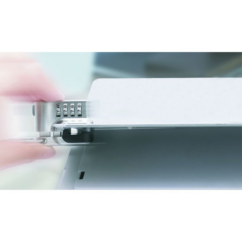 CTA Digital Kickstand Security Grip Cable for Surface Pro and Other Laptop/Tablet Hybrids - Galvanized Steel, Metal - 6.67 ft - For Notebook, Tablet