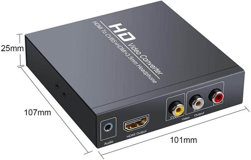 SPT 15-DB02 VGA to RCA, S-Video and VGA Converter (Silver)