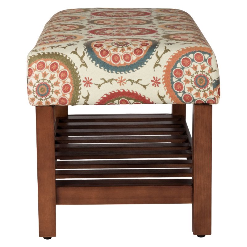 Suzzani Cocktail Bench - HomePop