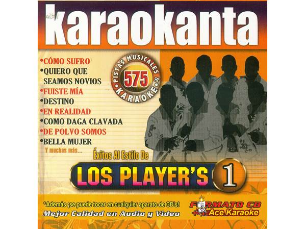 Karaokanta KAR-4575 - Player's 1 - Spanish CDG