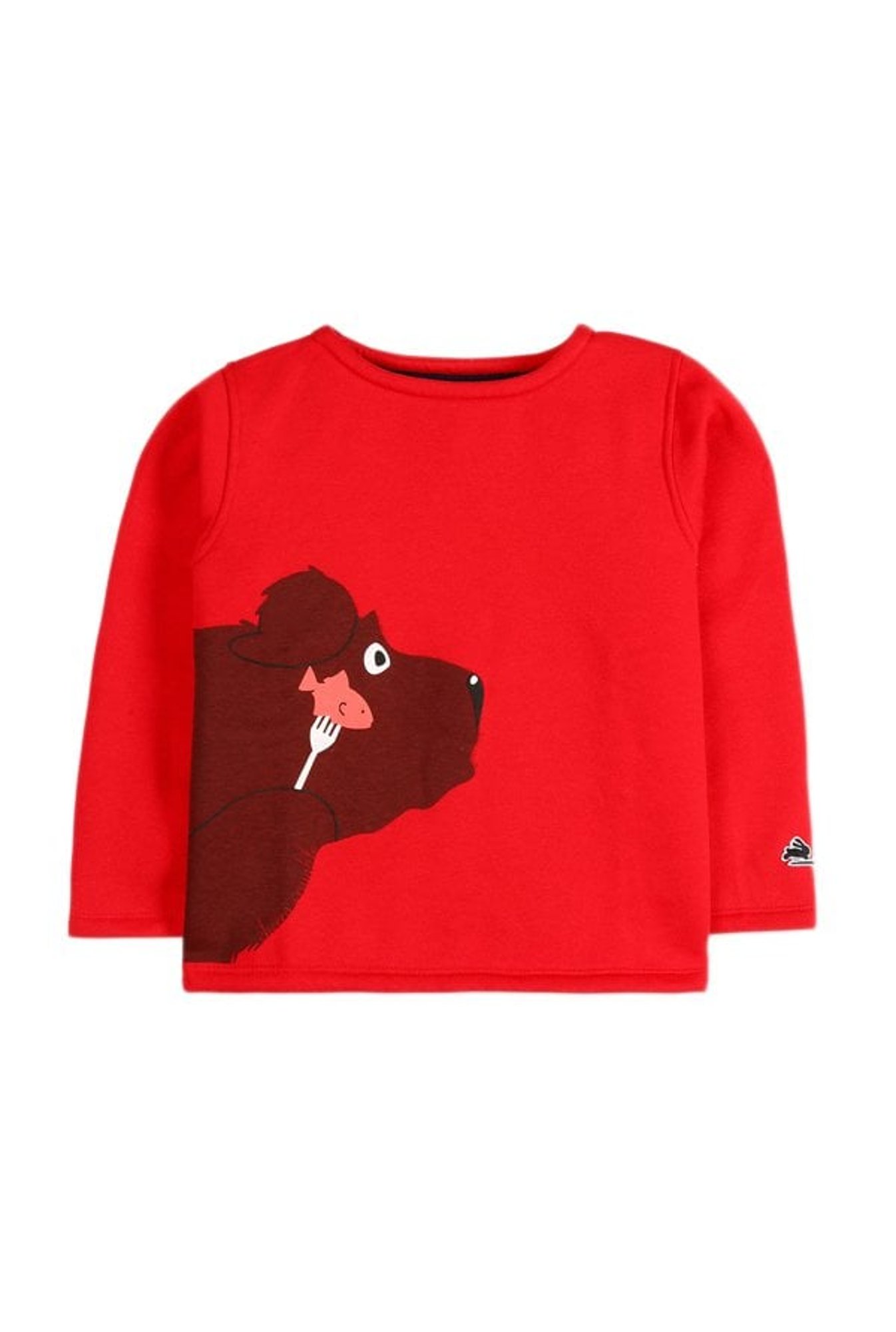Cherry Crumble By Nitt Hyman Kids Red Sweatshirt