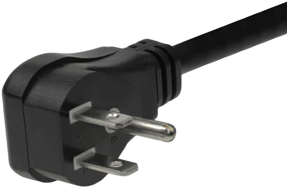 SF Cable NEMA 5-15P to C13 Standard Power Cord Right Angle, 2 feet - 18 AWG