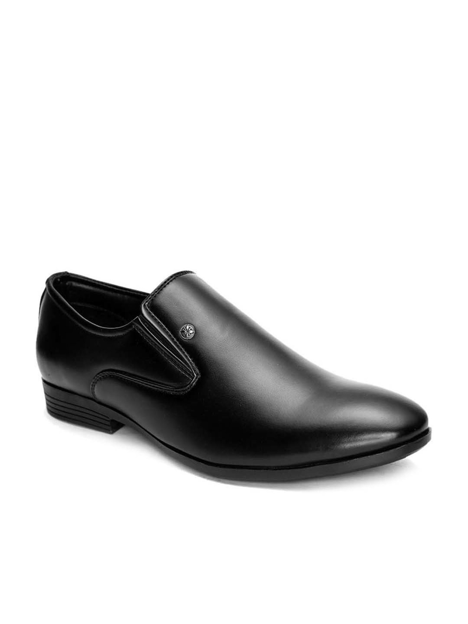 Giorgio Men's Black Formal Slip-Ons