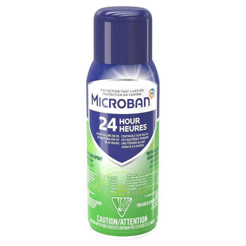 Microban Aerosol Spray Fresh - 12.5 fl oz