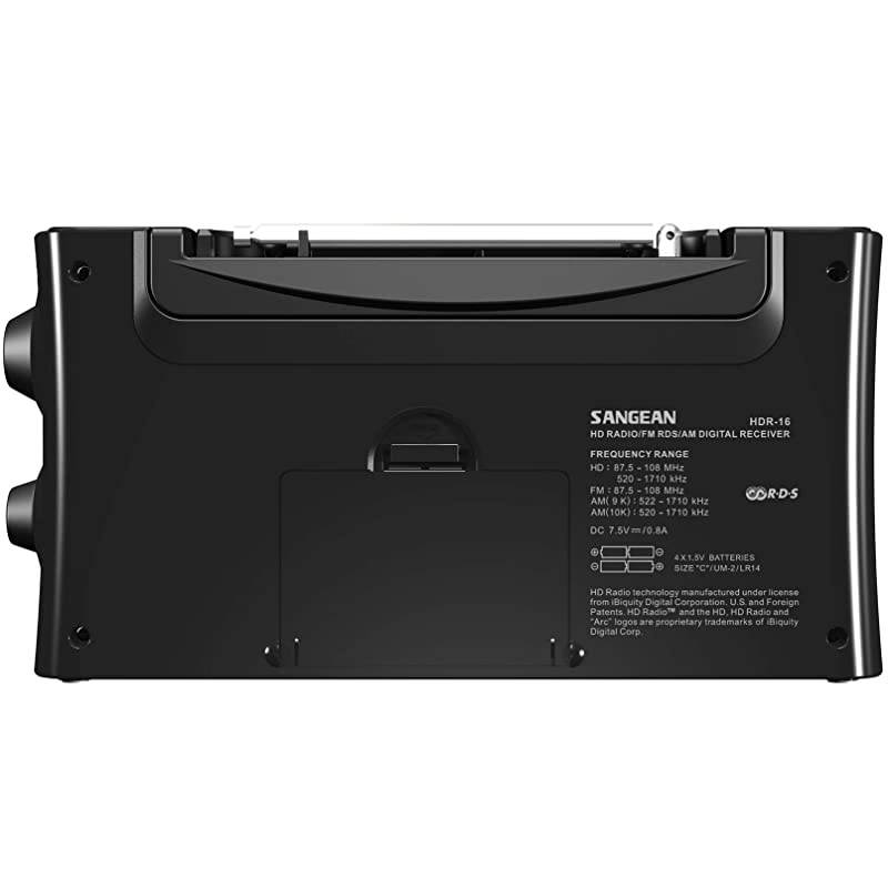 HDR16 HD RadioFMStereoAM Portable Radio