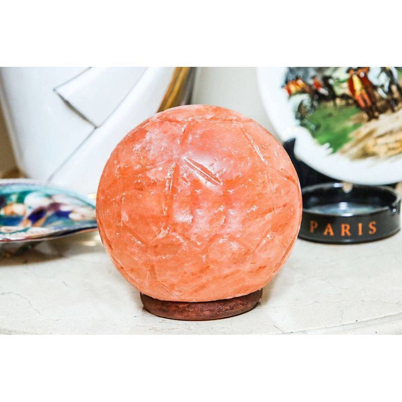 Soccer Ball Himalayan Salt Novelty Table Lamp - Q&A Himalayan Salt