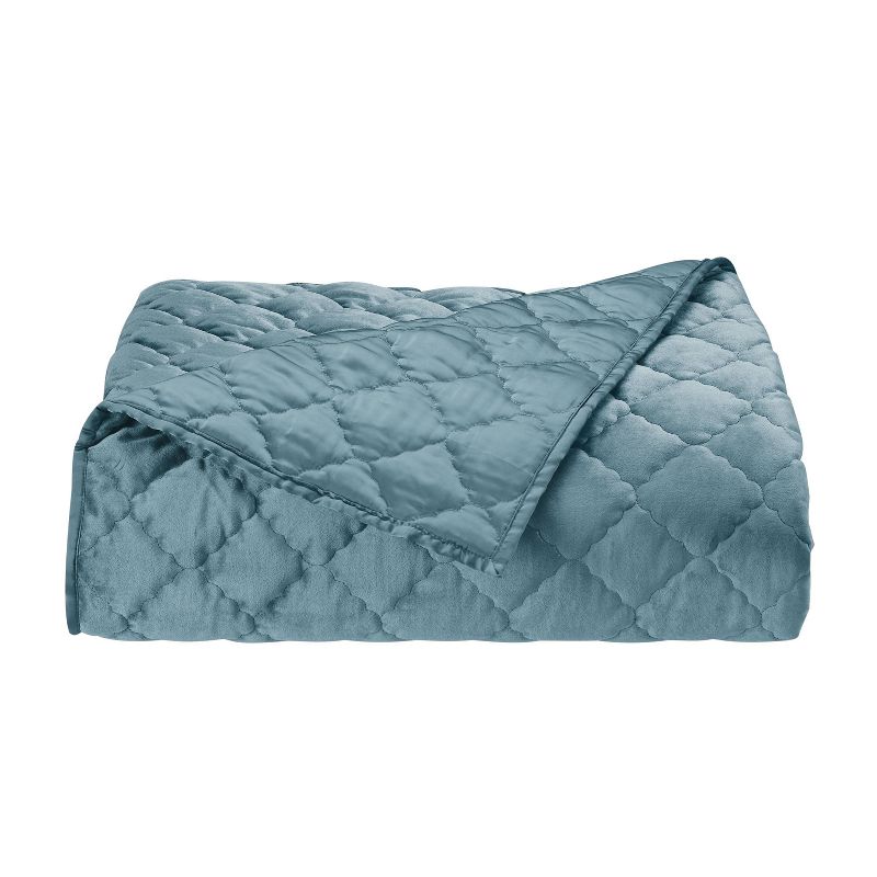 Full/Queen Laos Lily Coverlet Gray - Vera Bradley