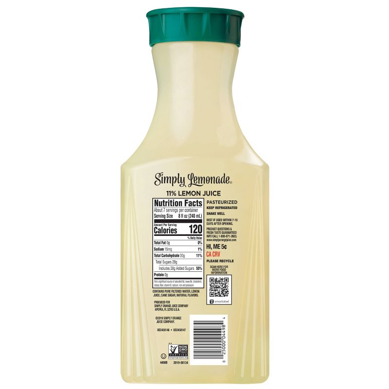 Simply Lemonade - 52 fl oz