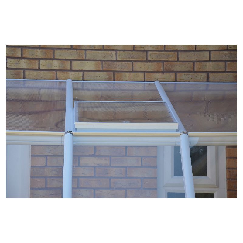 Roof Vent Kit For Sun Room And Greenhouse - White - Rion