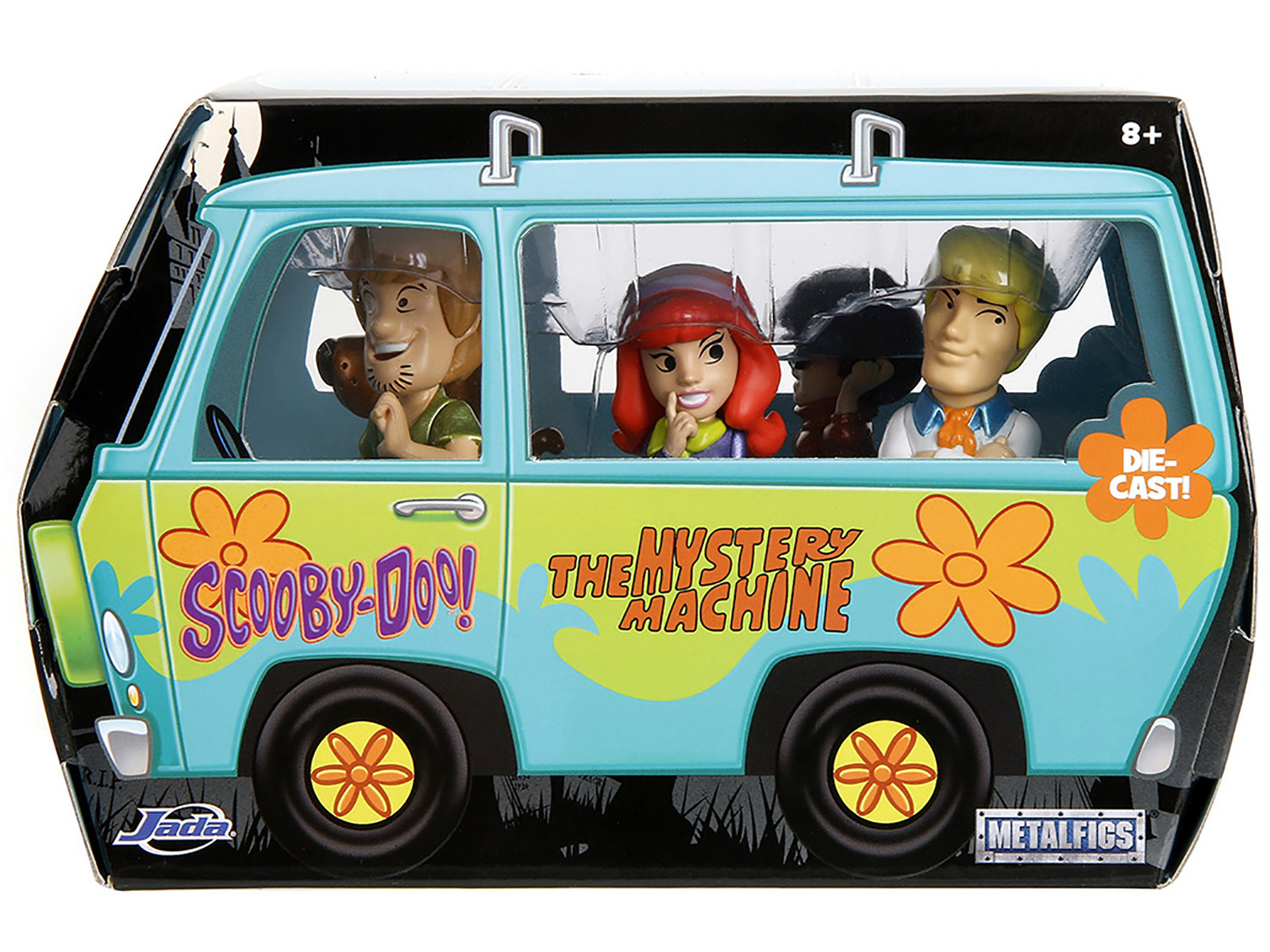 Set of 5 Diecast Figures "Scooby-Doo" TV Series "Metalfigs" Series Diecast Models by Jada