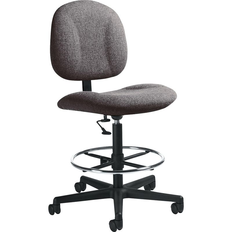 Global 8977 Series Deluxe Drafting Stool, Grey 8977BK-IM11