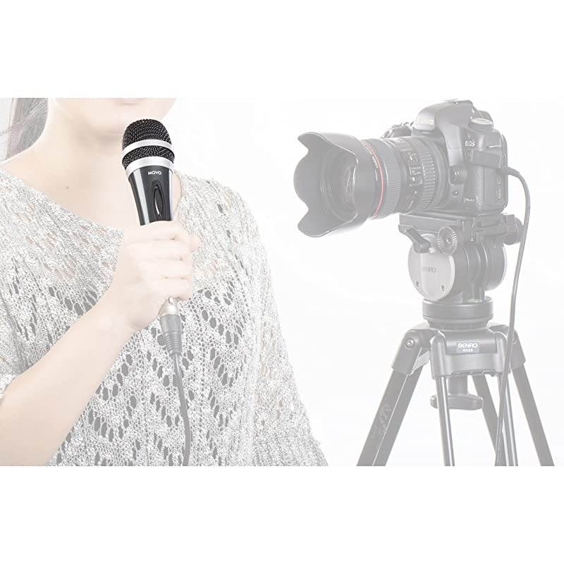 MV-M1 Dynamic XLR Cardioid Handheld Vocal Microphone for Performances, Instruments, & Live Recording