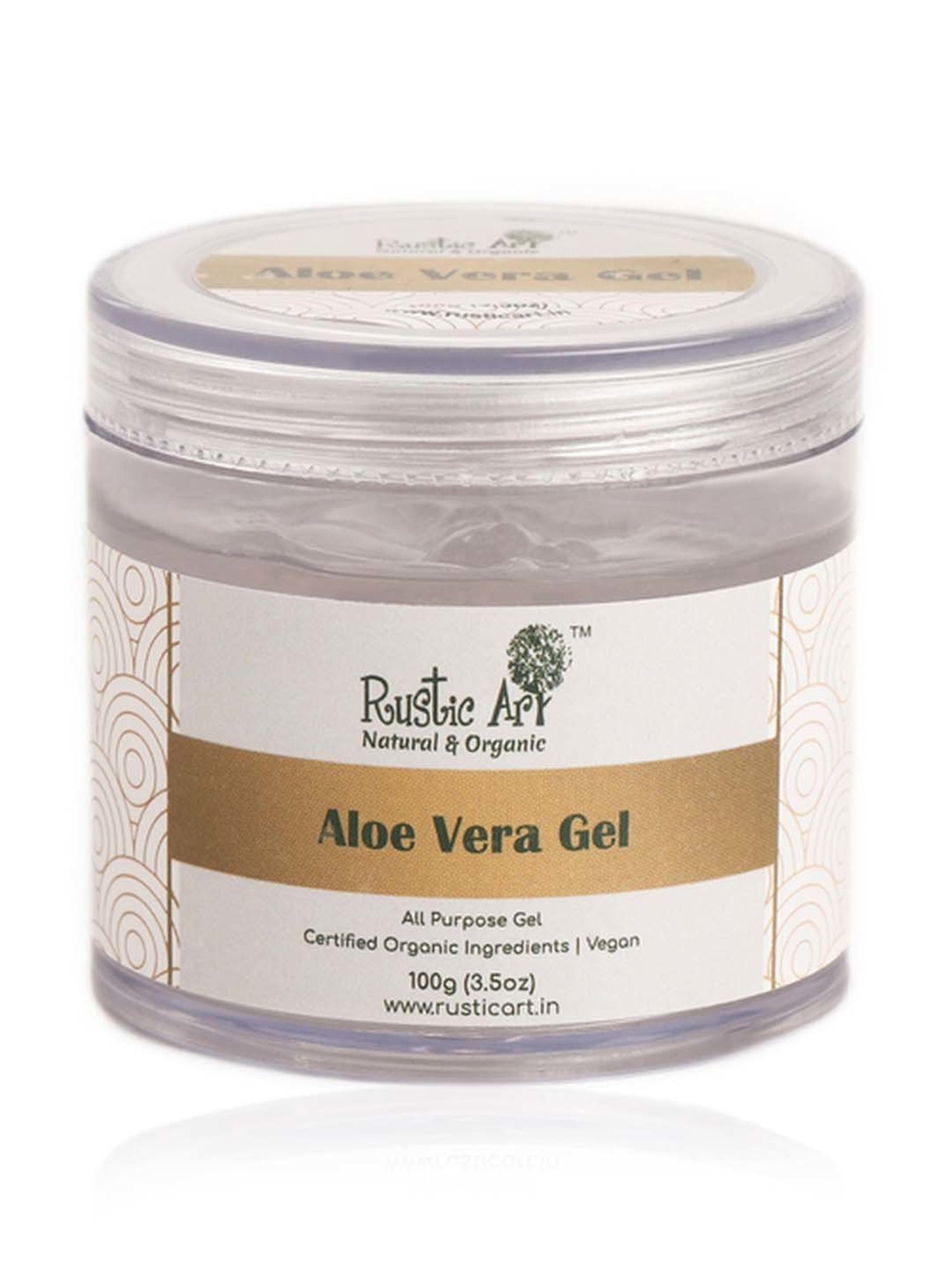 Rustic Art Aloe Vera Lemon Gel - 100 gm