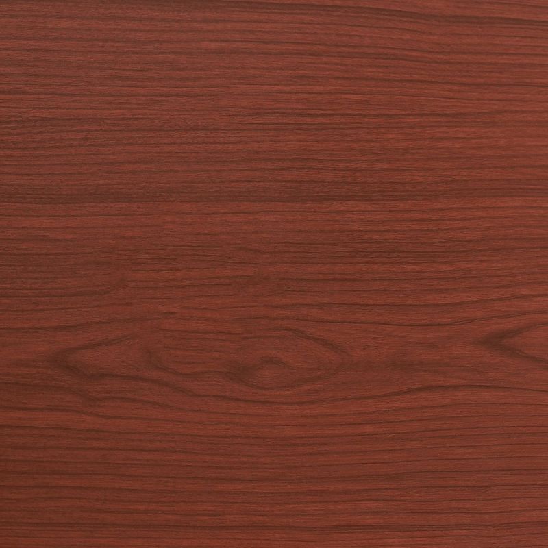 Element Corner Computer Tower With Hutch Black/Cherry - Calico Designs