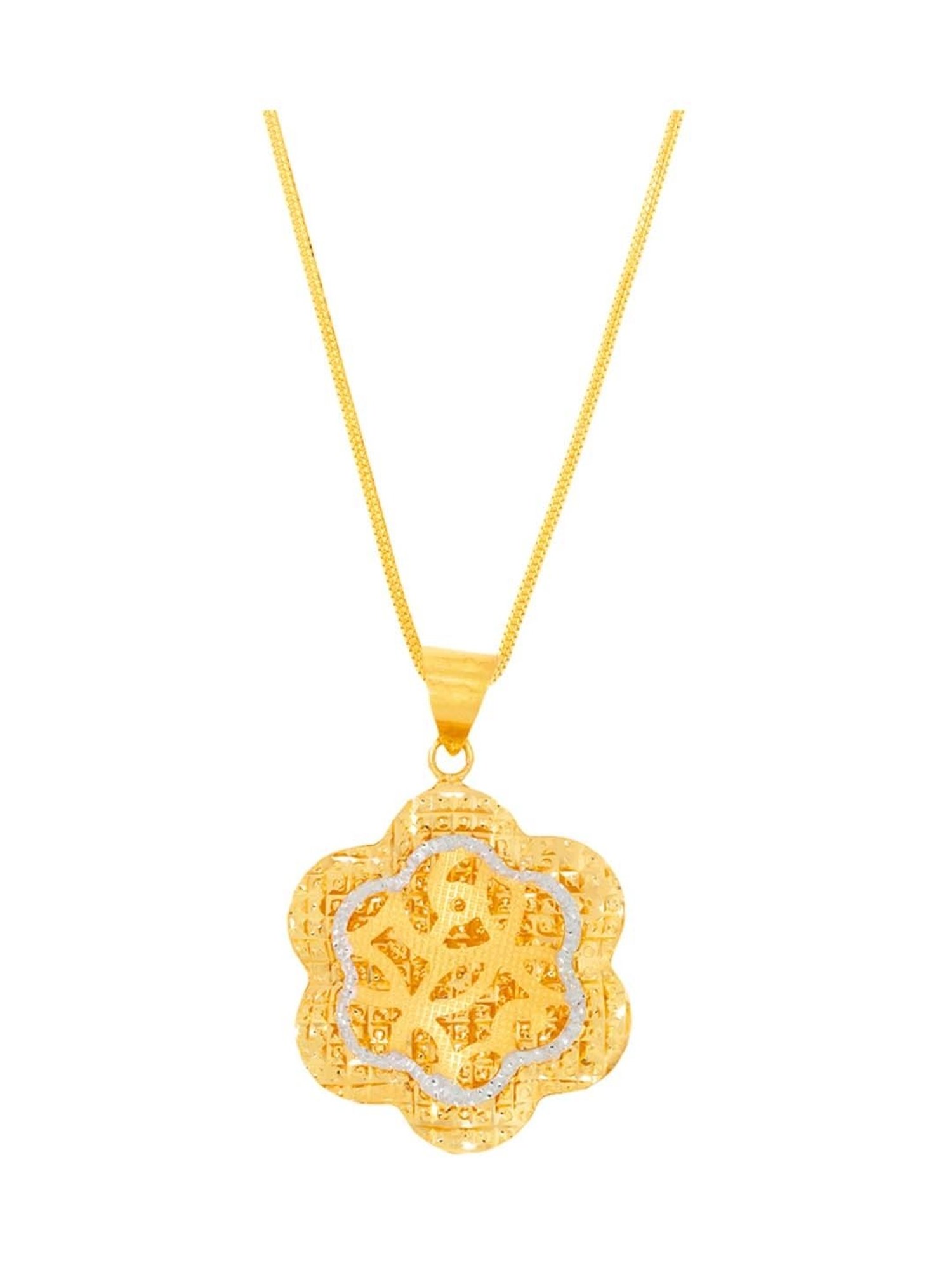 Waman Hari Pethe Jewellers 22k Gold Pendant for Women
