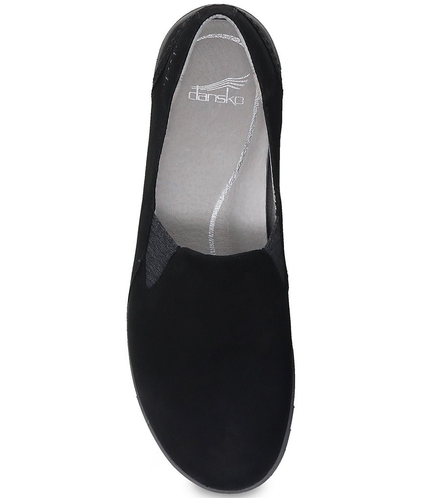 Dansko Laraine Waterproof Nubuck Leather Slip-Ons