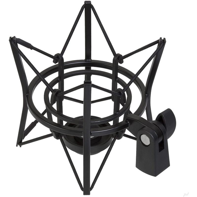 LyxPro MKS1-B Condenser Spider Microphone Shockmount, Anti Vibration and Isolation - Black